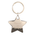 Stock Charm Split Ring Keytag (Star)